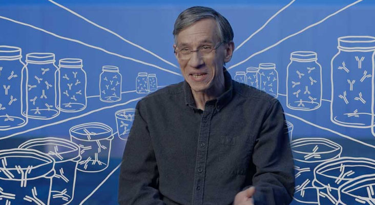 Drew Murphy, PhD, REGENERON Executive Vice President of Research, discussing antibodies 