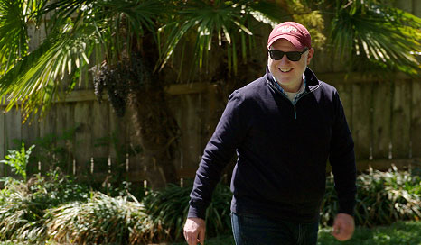  Steve smiling while outside