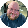  Headshot of Zach, a man living with Generalized Myasthenia Gravis