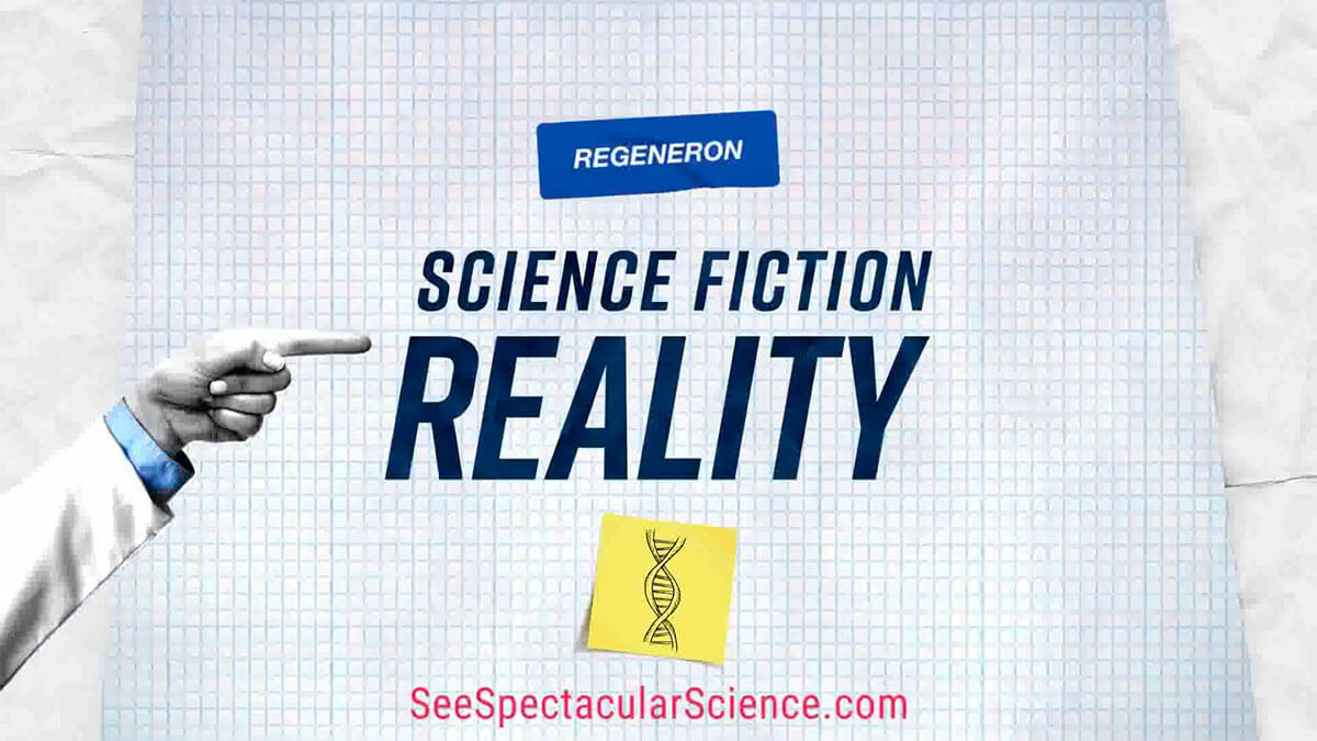 Regeneron Spectacular Science: Watch how we're turning gene editing into reality.