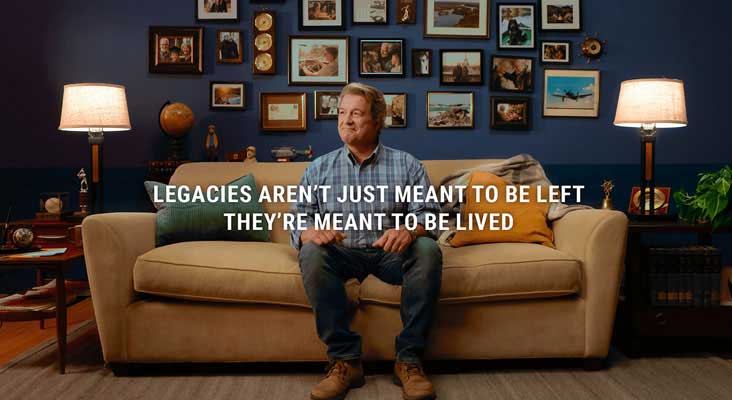 Legacies aren't just meant to be left. They're meant to be lived.