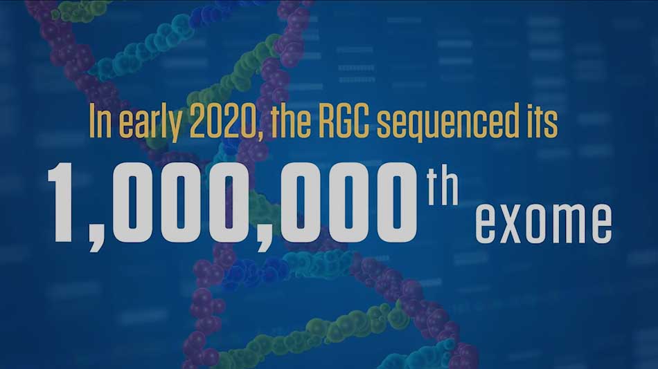   Video featuring a graphic of a DNA strand.