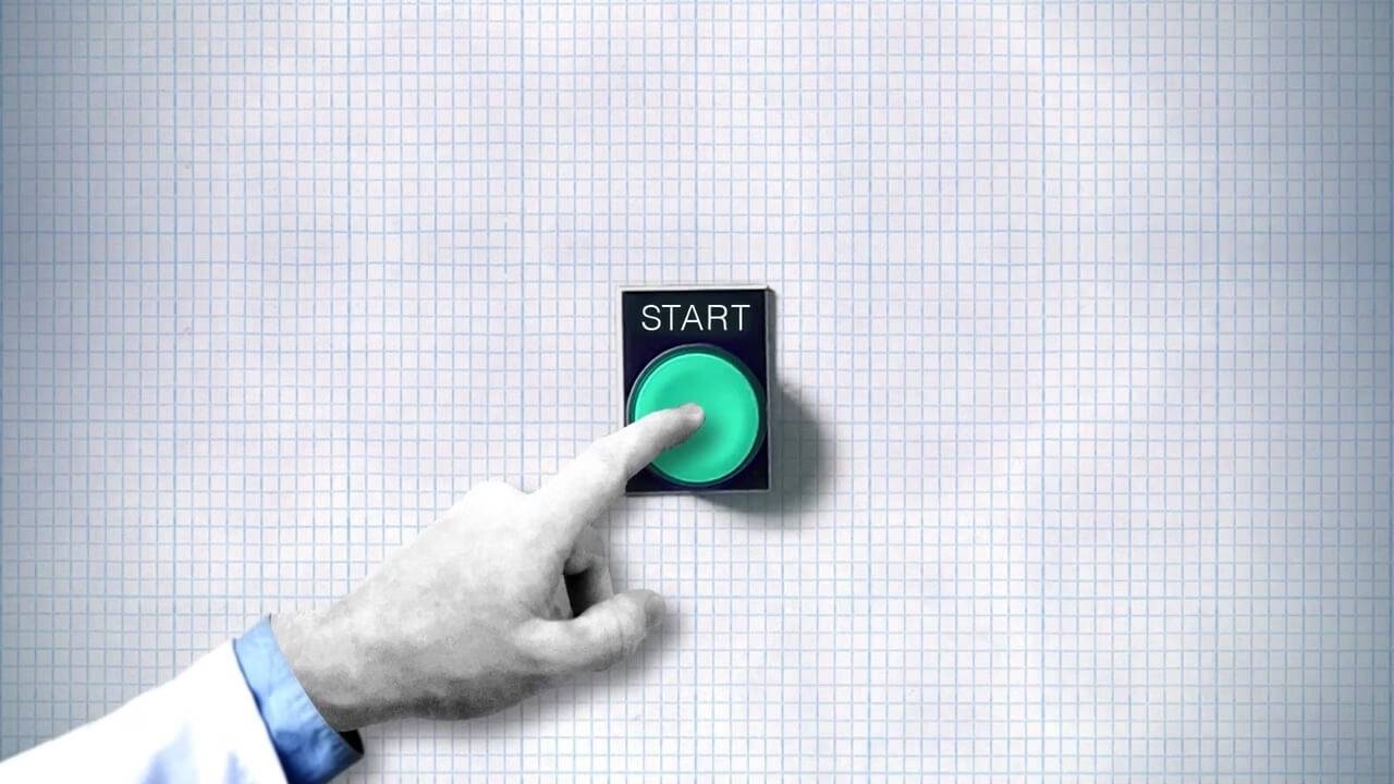 REGENERON: Pressing the start button