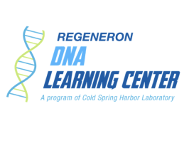 Regeneron® DNA Learning Center logo.